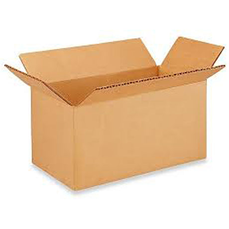 Corrugated Box, 4" W x 8" L x 4" H, Flute C