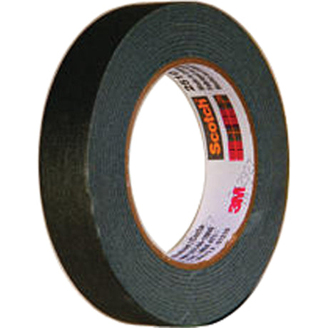 2510 Masking Tape, 24 mm (1") x 55 m (180'), Black