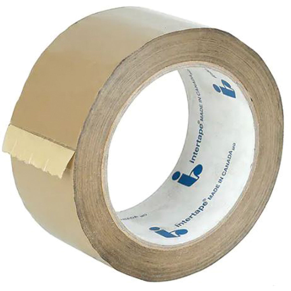 Box Sealing Tape, Hot Melt Adhesive, 1.6 mils, 48 mm (1-22/25") x 50 m (164')