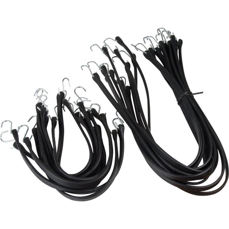 Rubber Tie Down Set, 21"