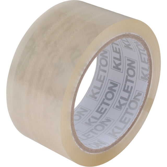 Box Sealing Tape, Hot Melt Adhesive, 1.6 mils, 48 mm (2") x 132 m (432')
