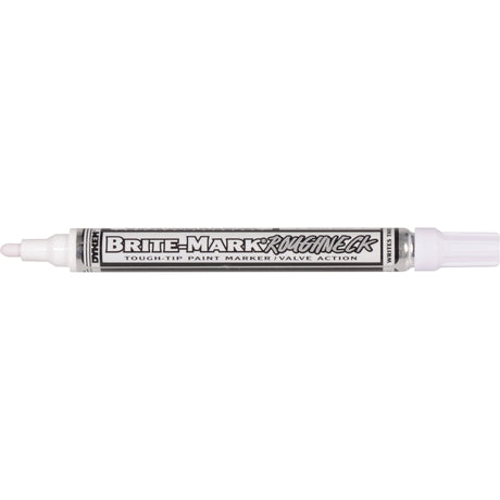 Brite-Mark® RoughNeck Marker, Liquid, White