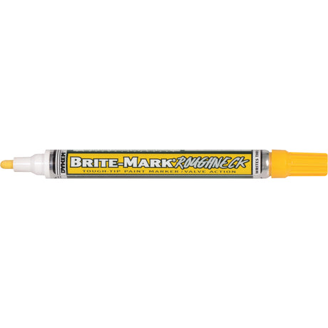 Brite-Mark® RoughNeck Marker, Liquid, Yellow