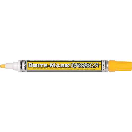 Brite-Mark® RoughNeck Marker, Liquid, Yellow