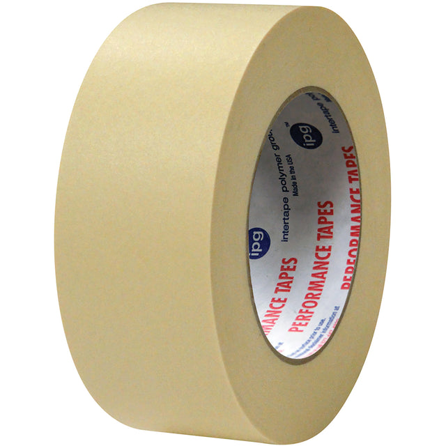 High Temp Premium Paper Masking Tapes, 48 mm (2") x 55 m (180'), Beige