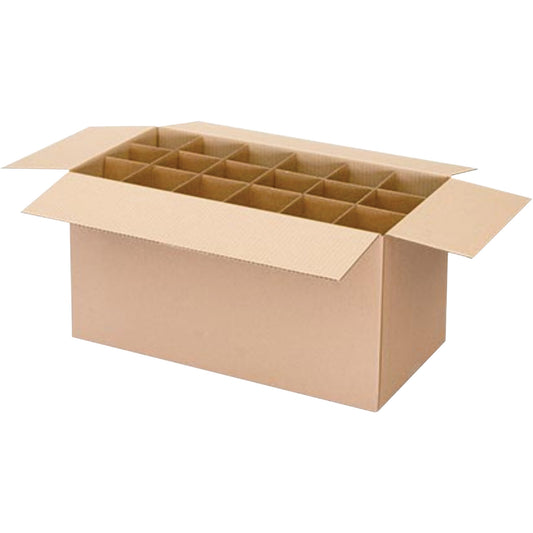 Aerosol Can Shipper Box, 9-3/16" W x 12-1/4" L x 10-5/16" H, Flute C