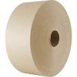 Water-Activated Paper Tape, 102 mm (4") x 183 m (600'), Kraft