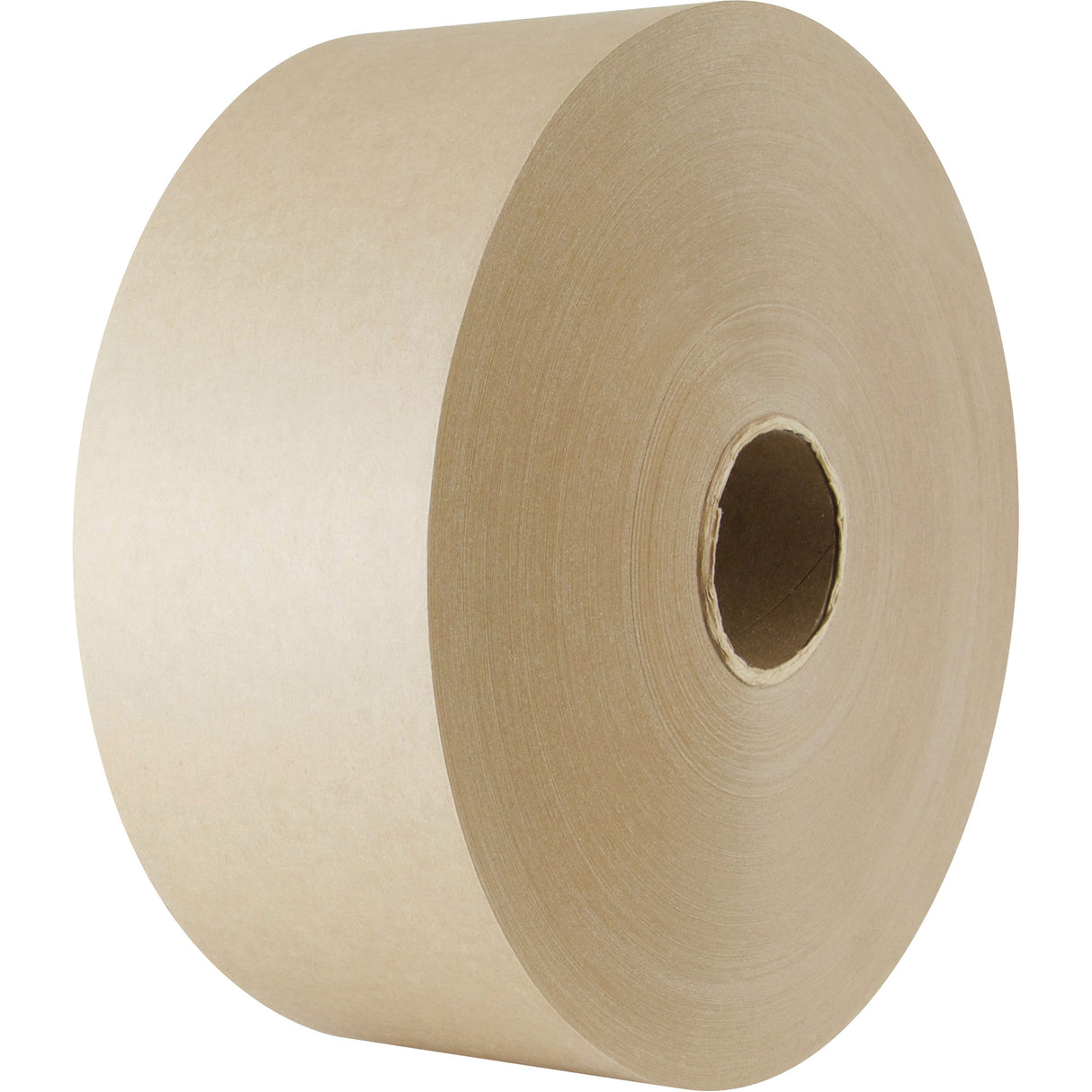 Water-Activated Paper Tape, 102 mm (4") x 183 m (600'), Kraft