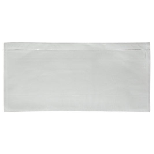 KLETON Blank Packing List Envelope, 10" L x 5-1/2" W, Backloading Style