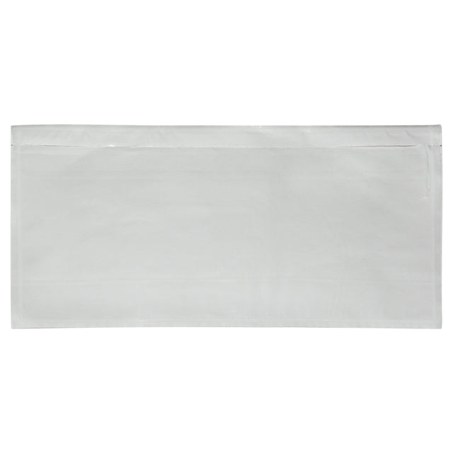 Blank Packing List Envelope, 10" L x 5-1/2" W, Backloading Style