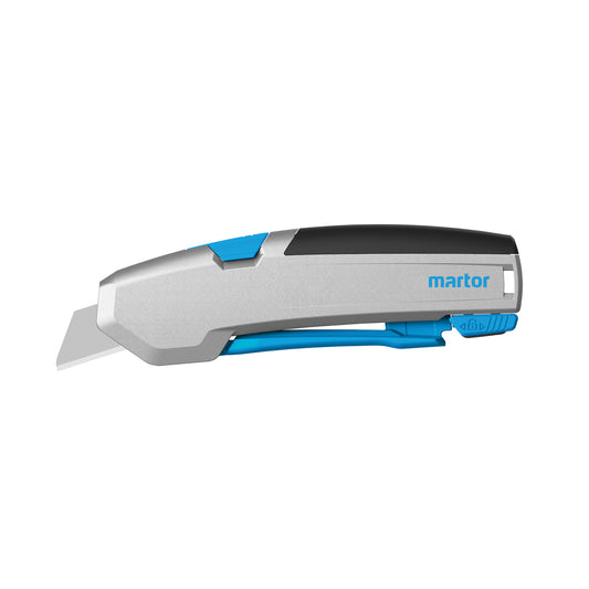 Secupro 625 Retractable Knife, 5", Carbon Steel, Cushion Handle