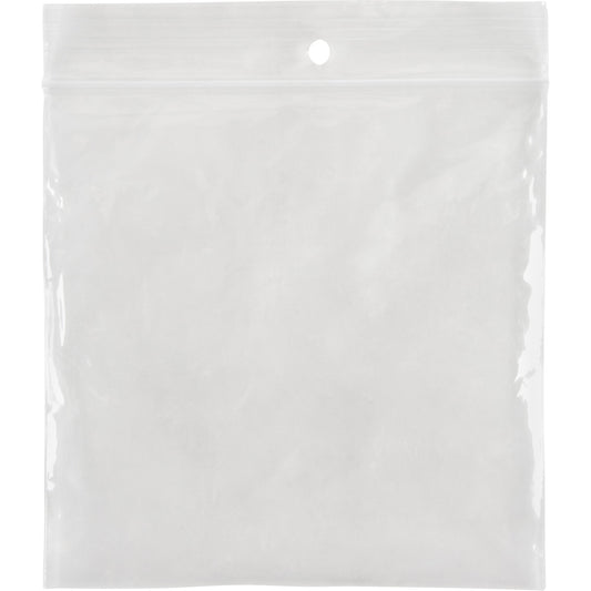 Poly Bags, Reclosable, 4" x 4", 4 mils