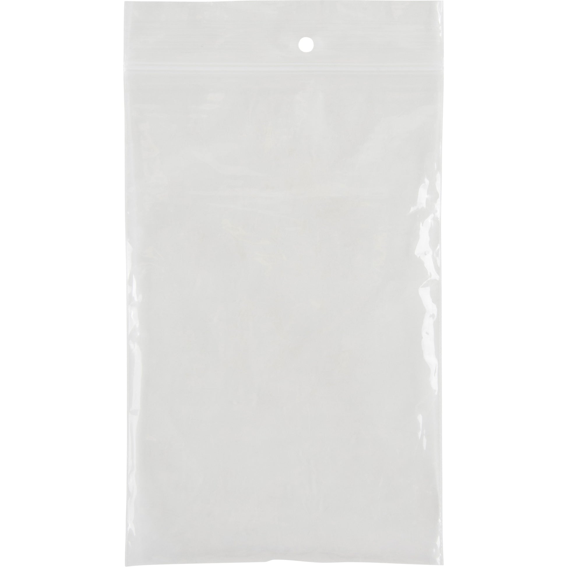 Poly Bags, Reclosable, 6" x 4", 2 mils