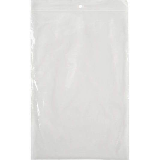 Poly Bags, Reclosable, 9" x 6", 2 mils
