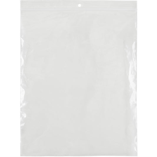 Poly Bags, Reclosable, 10" x 8", 2 mils