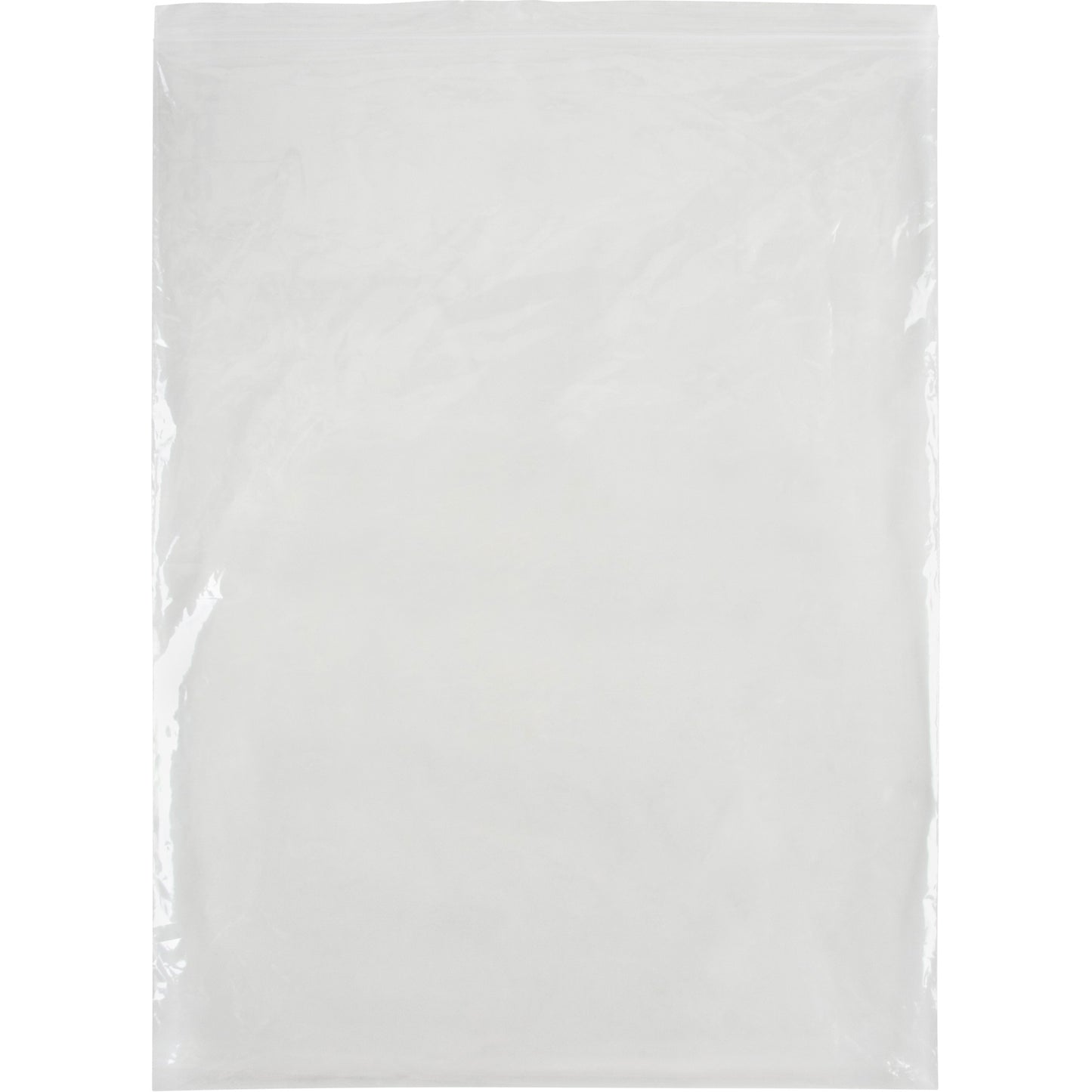Poly Bags, Reclosable, 20" x 15", 2 mils