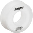 Teflon® Sealing Tape, 520" L x 1/2" W, White