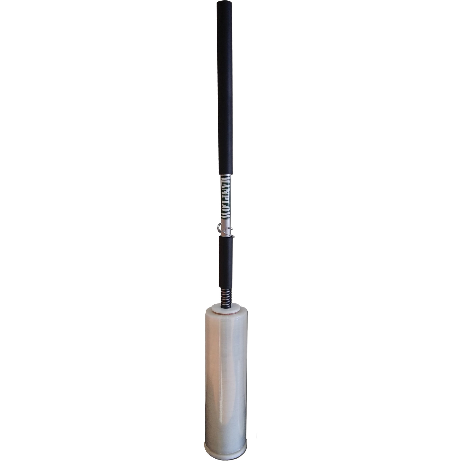 Long Handle Stretch Wrap Dispenser, Fits Rolls 12"-18"