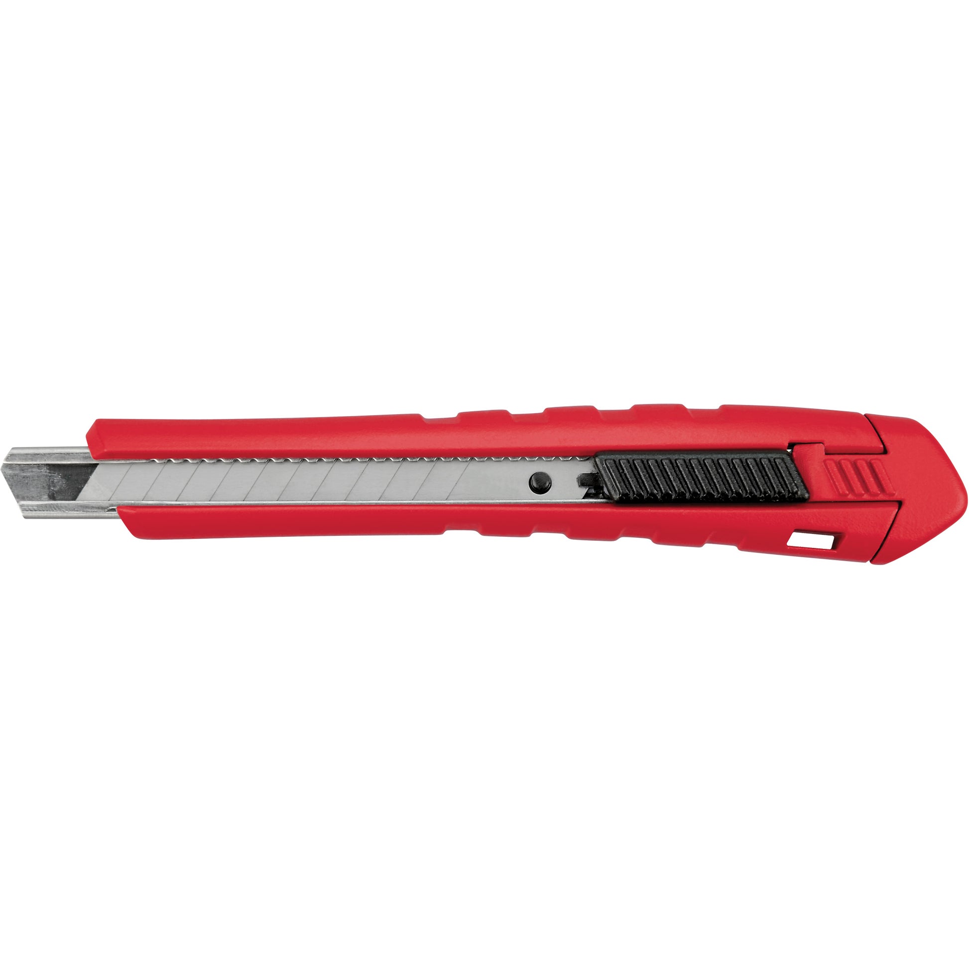 Snap-Off Knife, 9 mm, Carbide, Rubber/Polypropylene Handle
