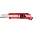 Snap-Off Knife, 25 mm, Carbide, Rubber/Polypropylene Handle