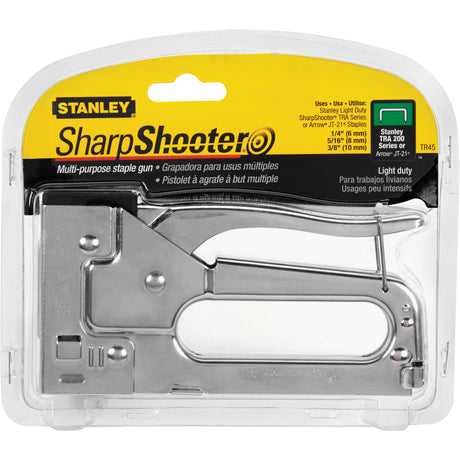 Light-Duty Staple Gun, 5/16"/1/4"/3/8" Staples