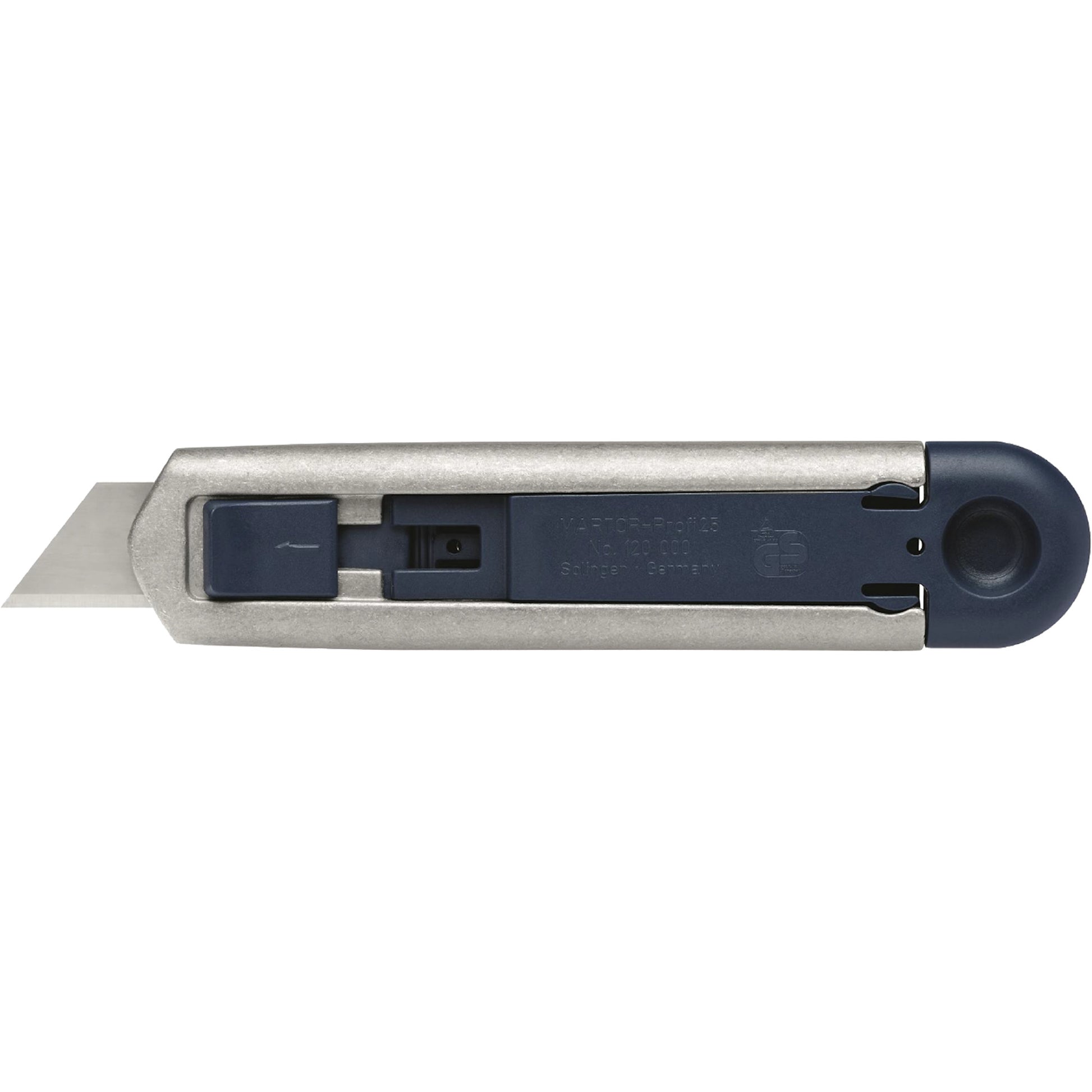 Profi 25 Semi-Automatic Retractable Blade, 19 mm, Stainless Steel, Metal/Metal Detectable Plastic Handle