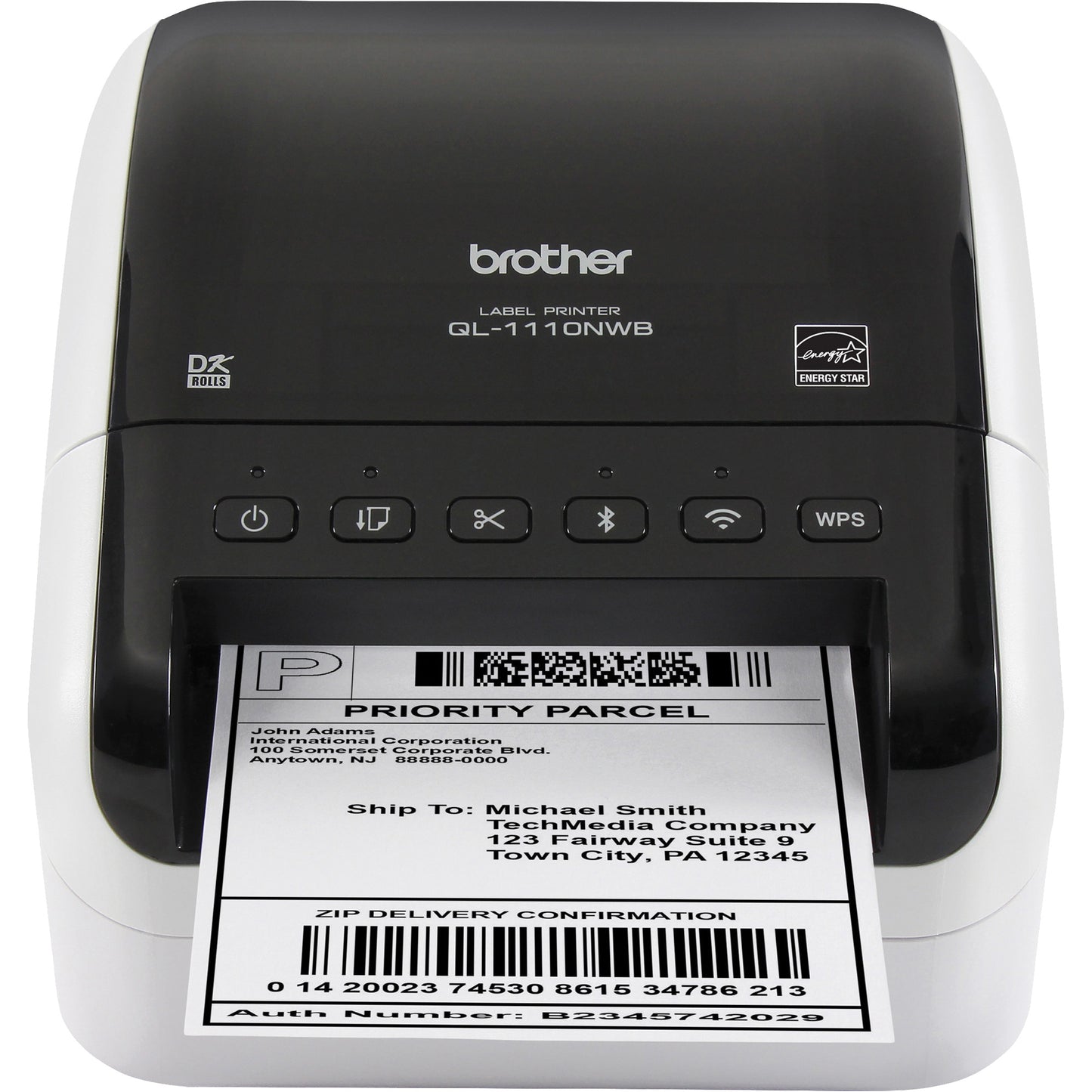 Wide Format Label Printer, Desktop, Plug-in, PC & Mac Compatible