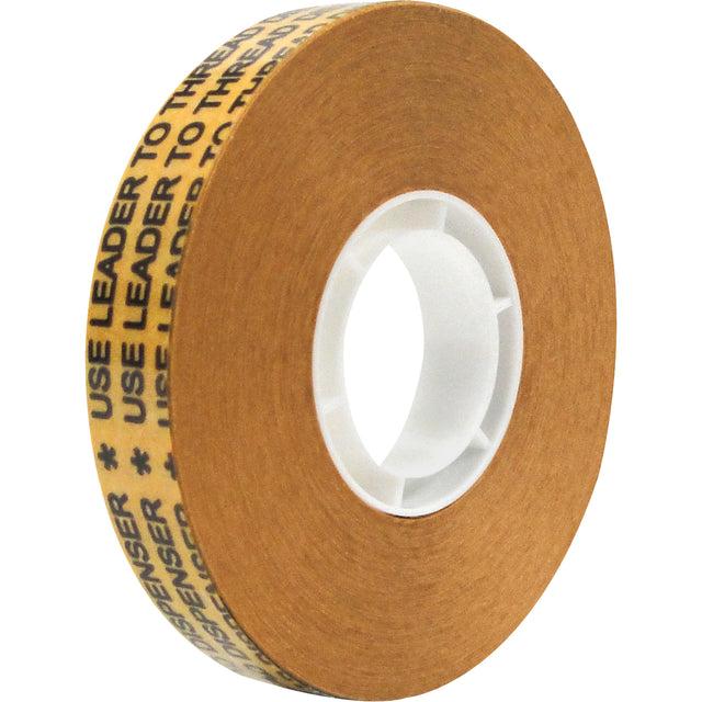 Reverse Wound Acrylic Transfer Tape, 24 mm (1/2") W x 33 m (108') L, 2 mils