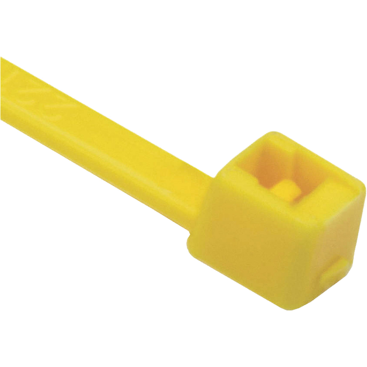 T Series Cable Ties, 8" Long, 50 lbs. Tensile Strength, Yellow