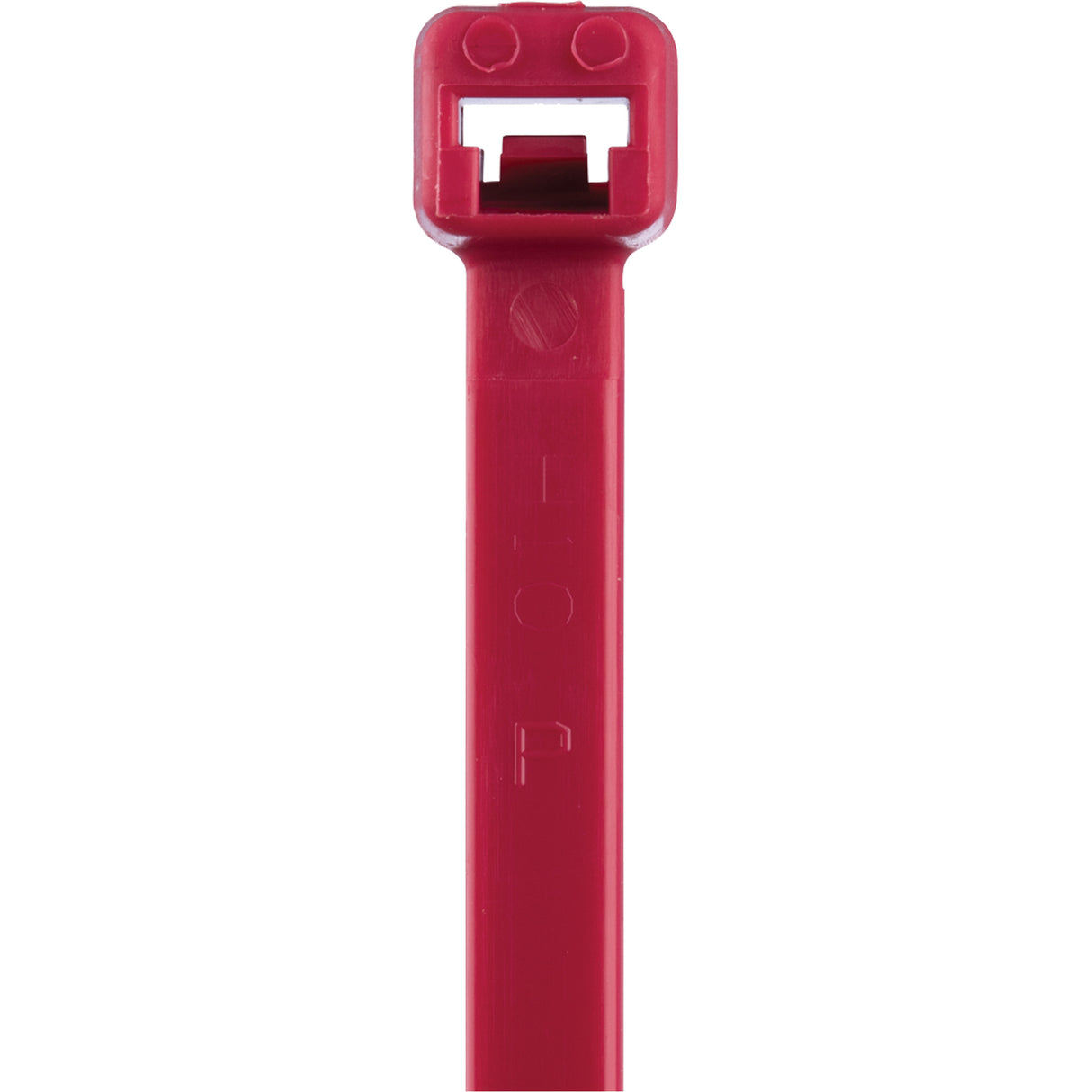T Series Cable Ties, 8" Long, 50 lbs. Tensile Strength, Red