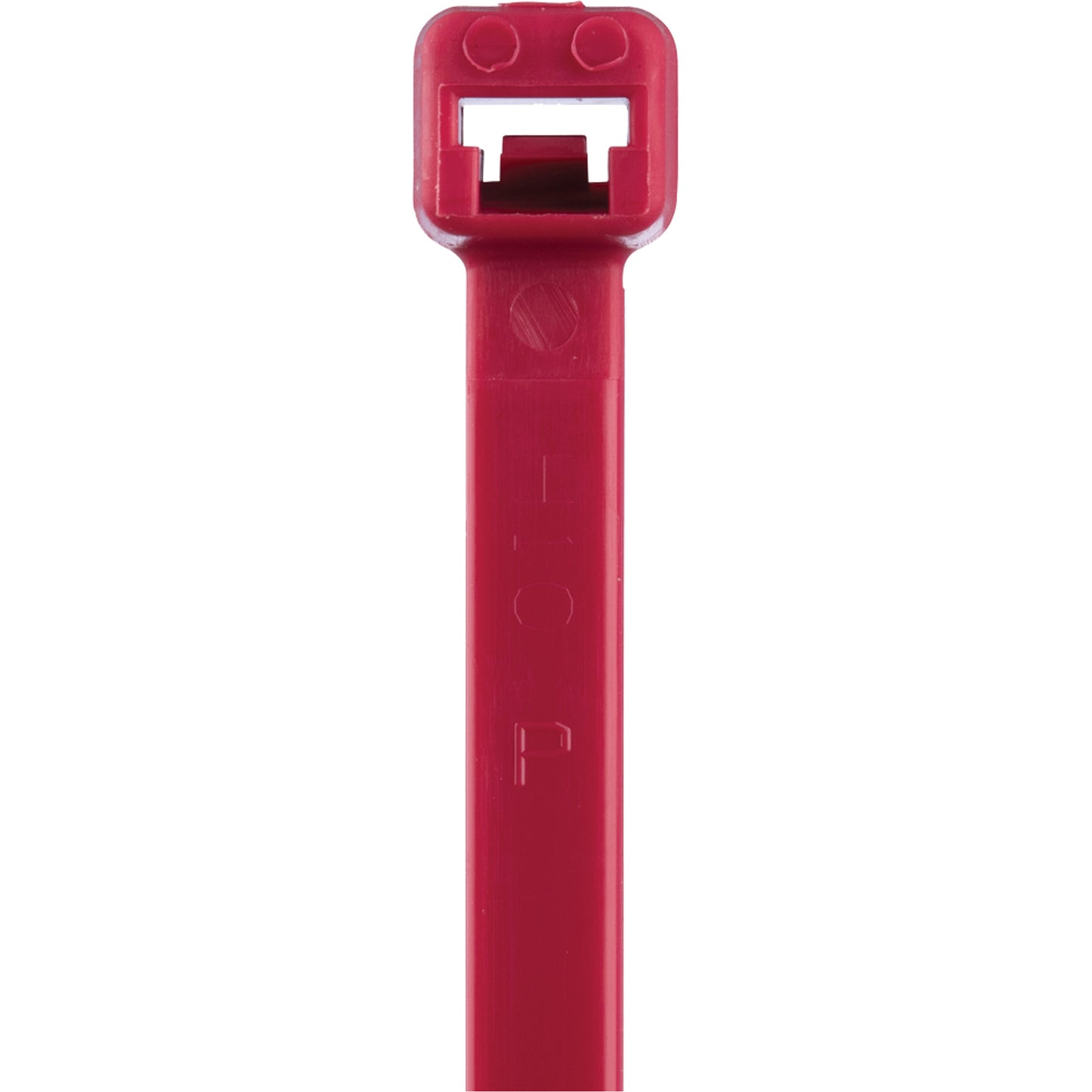 T Series Cable Ties, 8" Long, 50 lbs. Tensile Strength, Red