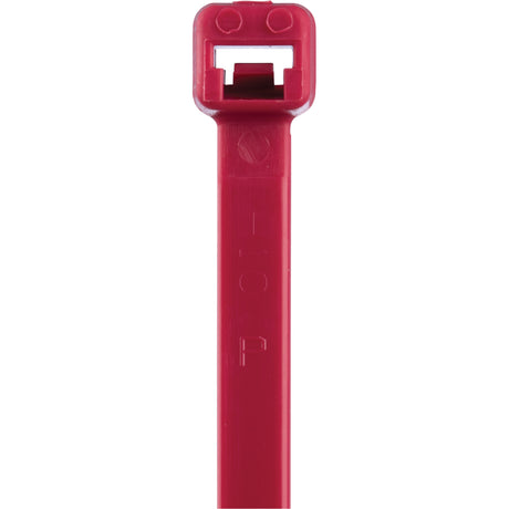 T Series Cable Ties, 8" Long, 50 lbs. Tensile Strength, Red