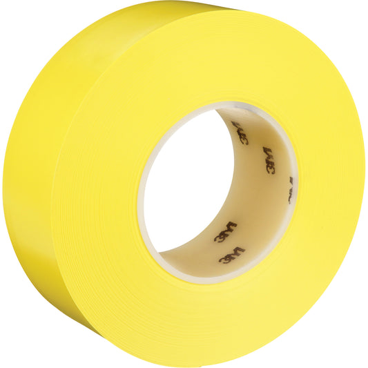 3M Durable Floor Marking Tape 971, 2" x 108', Vinyl, Yellow