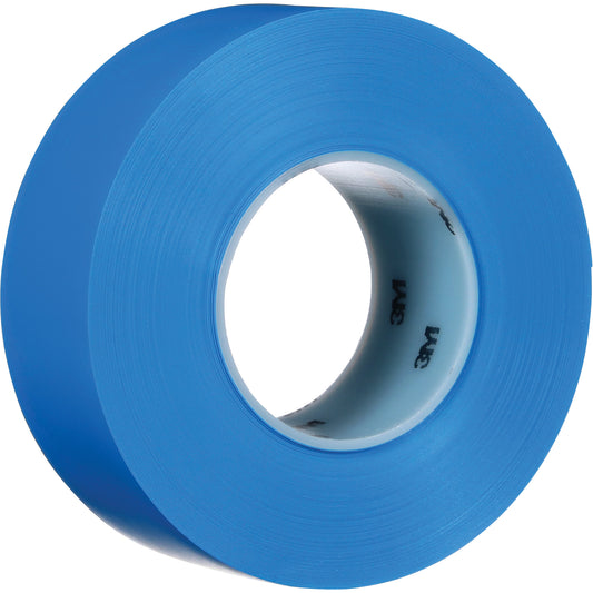 3M Durable Floor Marking Tape 971, 2" x 108', Vinyl, Blue