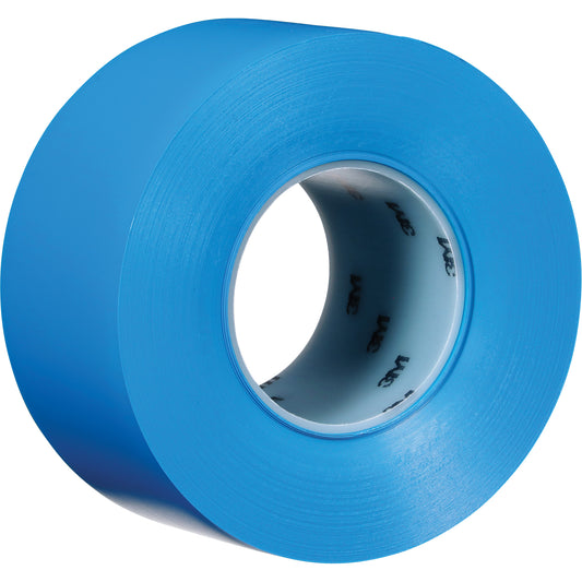 3M Durable Floor Marking Tape 971, 3" x 108', Vinyl, Blue