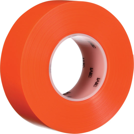 3M Durable Floor Marking Tape 971, 2" x 108', Vinyl, Orange