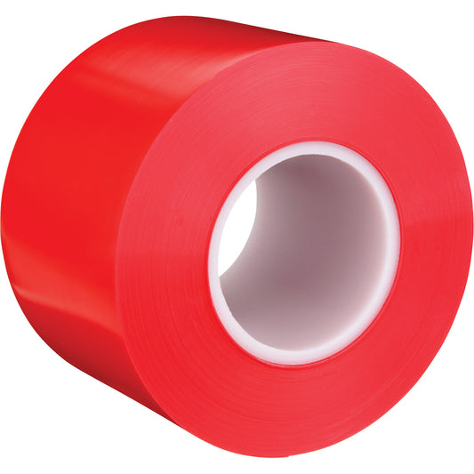 3M Durable Floor Marking Tape 971, 4" x 108', Vinyl, Red