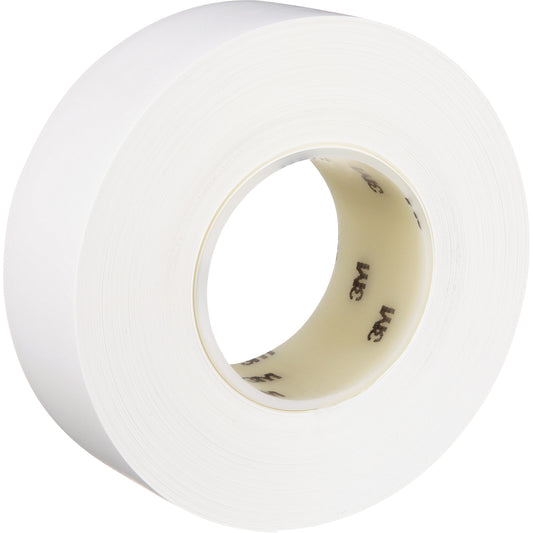 3M Durable Floor Marking Tape 971, 2" x 108', Vinyl, White