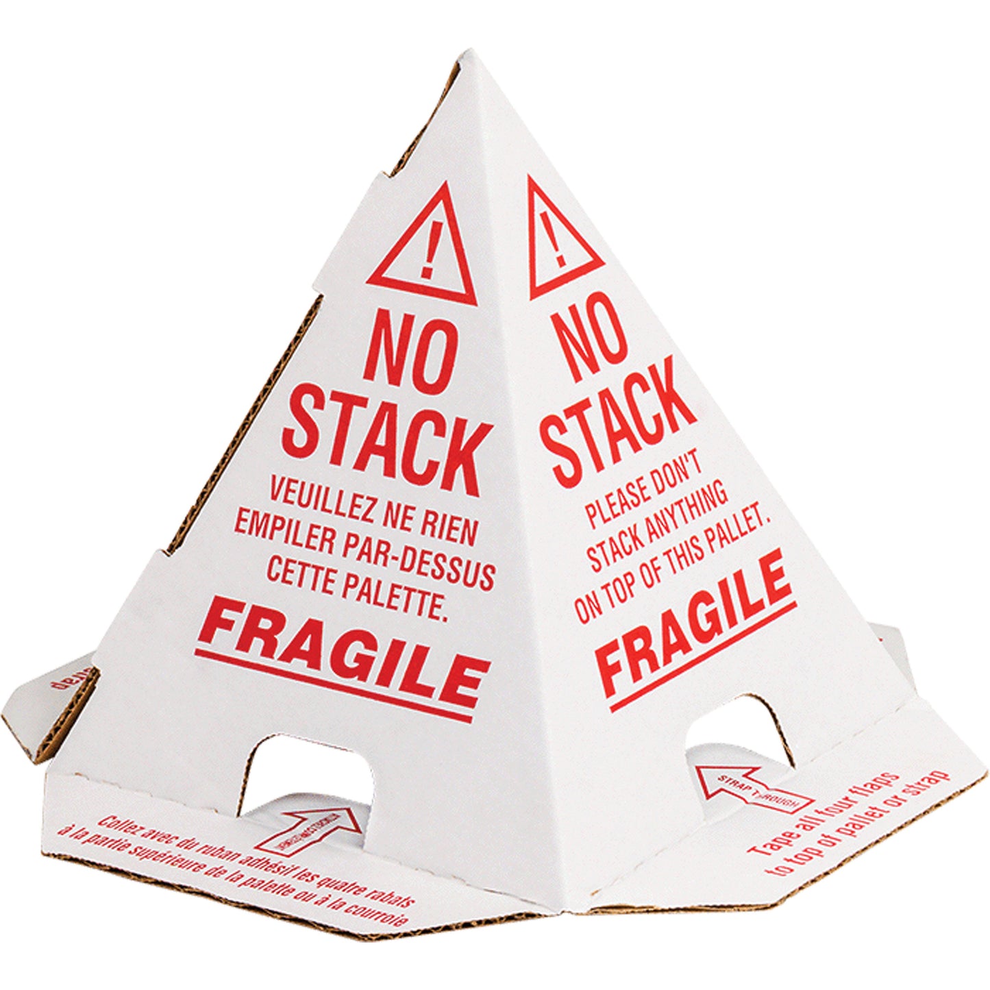 Stack-Prevention Shipping Cones