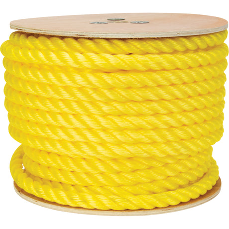 Braided Yellow Rope, Polypropylene, 630'