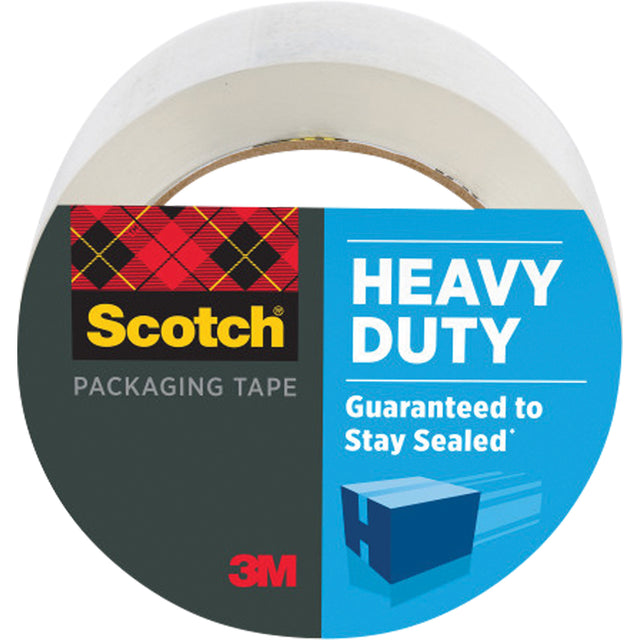 Scotch® Heavy Duty Shipping Packaging Tape 3850, Hot Melt Adhesive, 48 mm (1-22/25") x 50 m (164')