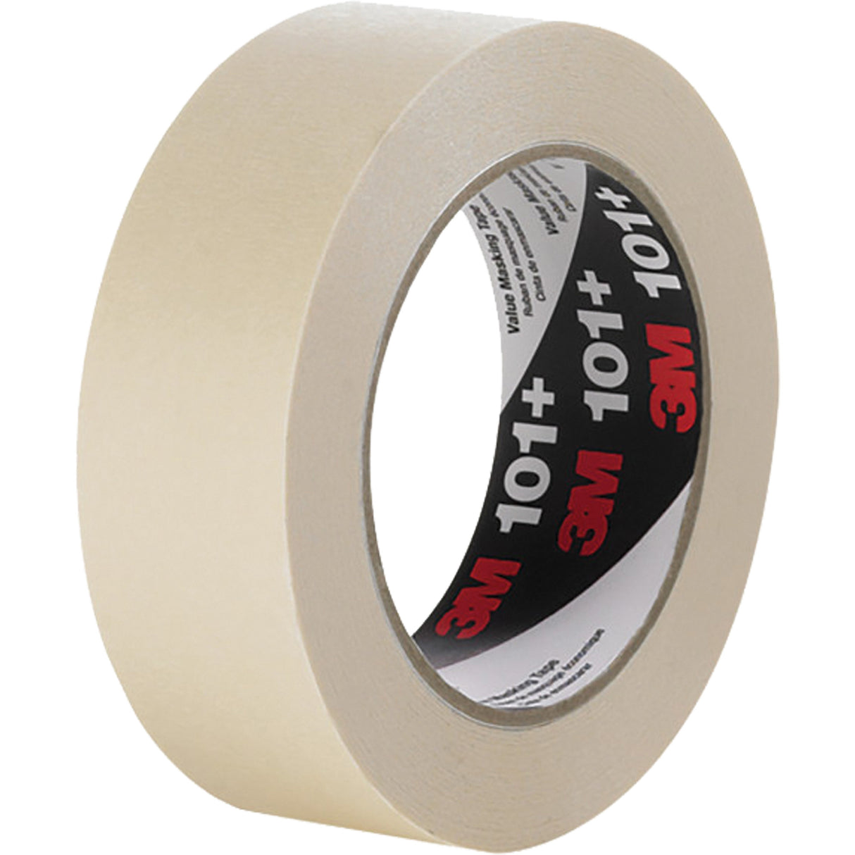 Value Masking Tape 101+, 72 mm (2-167/200") x 55 m (180.44'), Tan