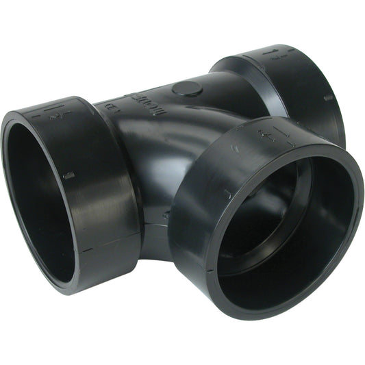 Tee Fitting, Sanitary, Plastic, 3"