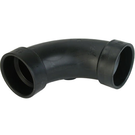 Long Radius 90º Long Elbow Fittings, Hub x Hub, Plastic, 1-1/2"