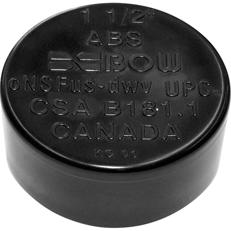 Socket Cap, 1-1/2", Hub, Plastic
