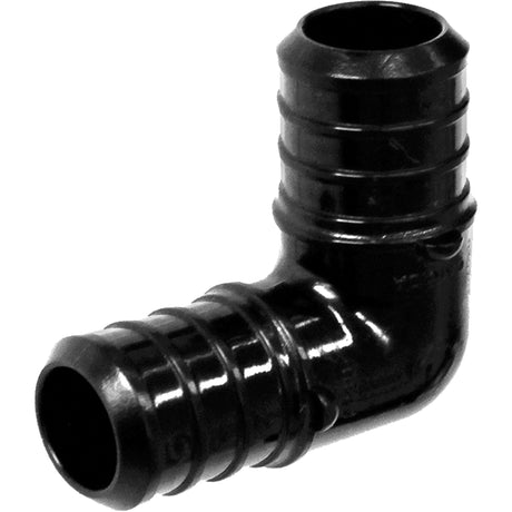 90° Elbow Fitting, Standard, Polyalloy, 1/2"