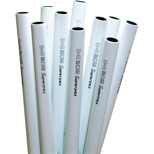 Superpex Cold/Hot Water Pipe, Plastic, 12' L x 0.75" Dia.