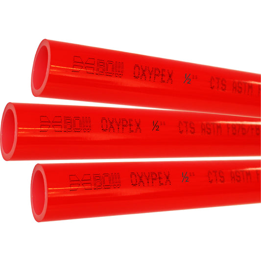 Oxypex Oxygen Barrier Tubing, Plastic, 20' L x 1" Dia.