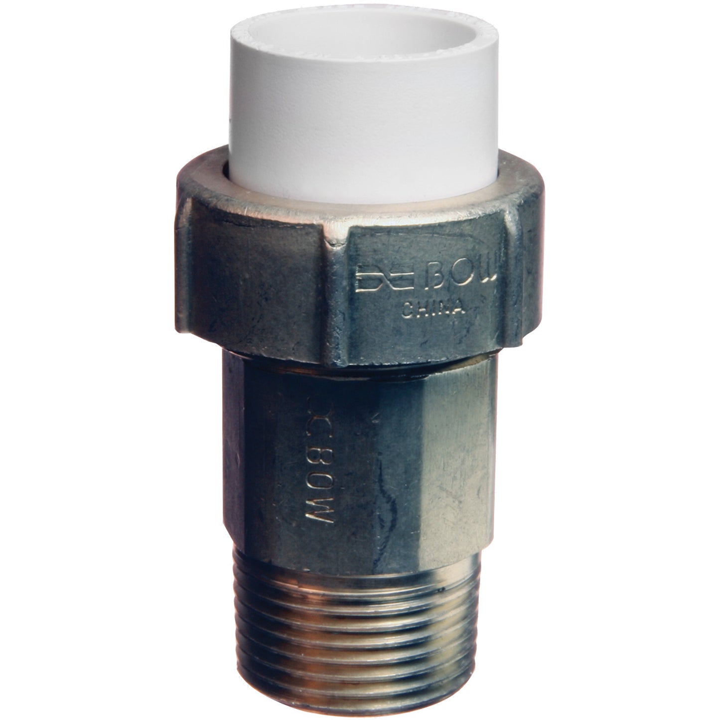Pipe Union, 1" x 3/4", Brass/CPVC, Hub x Pex Barb