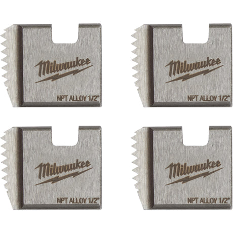 NPT Portable Pipe Dies, For Pipe Size 1/2", Alloy